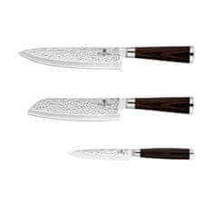 shumee SADA 3 ČEdičových nožů BERLINGER HAUS SHINE BH-2483