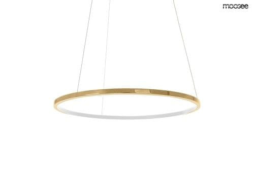 shumee Závěsná lampa MOOSEE RING SLIM 40 zlatá