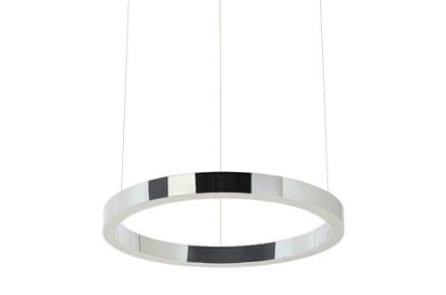 shumee RING 40 stříbrné závěsné svítidlo - LED, leštěná ocel