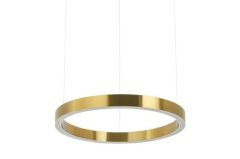 shumee RING 40 zlaté závěsné svítidlo - LED, ocel