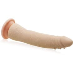 XSARA Pružné ohebné dildo na přísavce pohyblivý úd výstupky - 79979349