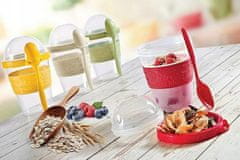 BOBIMARKET yoghurt muslite mug snídaně breakfast dessert ovocné vločky 600ml