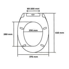 AWD Duroplastové sedátko se zpomalovacím mechanismem AWD Interior Calypso 1061