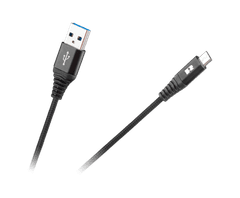 shumee USB - USB micro REBEL kabel 50 cm černý