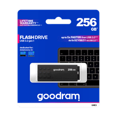 shumee Goodram USB 3.2 flash disk 256GB černý