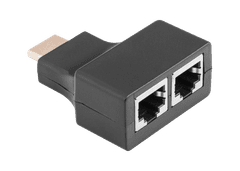 shumee HDMI/2xRJ45 prodlužovací prodlužovací kabel 30m