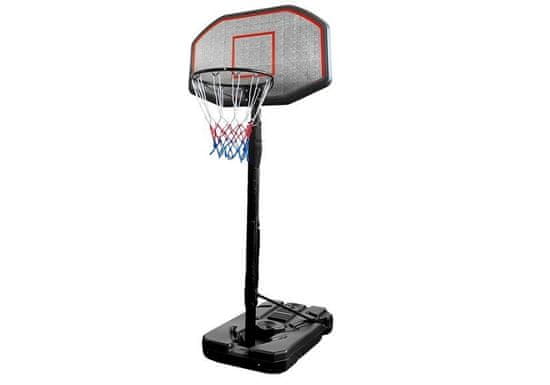 shumee Basketbalový set Volně stojící nastavitelný stojanový koš 200-300 cm