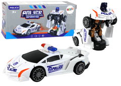 shumee Robot Car Police White 2v1 Transformace