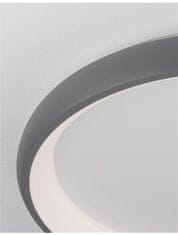 Nova Luce NOVA LUCE stropní svítidlo ALBI šedý hliník a akryl LED 50W 230V 3000K IP20 stmívatelné 8105617