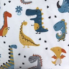Jerry Fabrics  Povlečení do postýlky Dino world 100x135, 40x60 cm