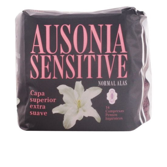 Ausonia Ausonia Sensitive Normal With Wings Sanitary Towels 14 Units