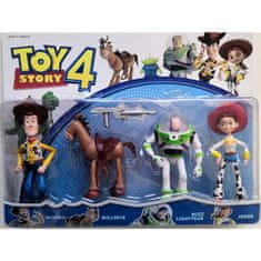 INTEREST Příběh hraček - Toy Story 4 - Sada 4 ks figurek..