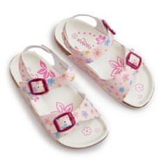 Dětské květinové sandály s přezkami Pink velikost 35