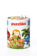 Puzzlika Přátelé - naučné puzzle 20 dílků