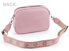 Kraftika 1ks černá dámská / dívčí kabelka crossbody s popruhem 25x17