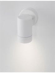 Nova Luce NOVA LUCE venkovní nástěnné svítidlo LIMBIO bílý ABS skleněný difuzor GU10 1x7W bez žárovky IP44 světlo dolů 9010601