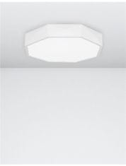Nova Luce NOVA LUCE stropní svítidlo EBEN bílý hliník matný bílý akrylový difuzor LED 24W 230V 3000K IP20 9001492