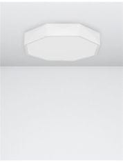 Nova Luce NOVA LUCE stropní svítidlo EBEN bílý hliník matný bílý akrylový difuzor LED 24W 230V 3000K IP20 9001492