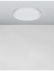 Nova Luce NOVA LUCE stropní svítidlo TROY kov a akrylový difuzor matná bílá LED 40W 230V 3000K IP20 stmívatelné 9053591