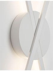 Nova Luce NOVA LUCE nástěnné svítidlo RESLIN bílý hliník a akryl LED 18W 220V 3000K IP20 9100201