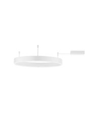 Nova Luce NOVA LUCE stropní svítidlo MOTIF LED stropní svítidlo bílý hliník 3000K IP20 40W 220-240V stmívatelné 9063602