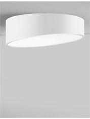 Nova Luce NOVA LUCE stropní svítidlo MAGGIO bílý hliník matný bílý akrylový difuzor LED 60W 230V 3000K IP20 9111362