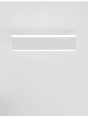 Nova Luce NOVA LUCE nástěnné svítidlo LINE bílý hliník a akryl LED 2x8W 230V 3000K IP20 9115908
