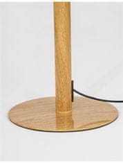 Nova Luce NOVA LUCE stojací lampa MIRCO barva dřevo bílý hliník a akryl LED 18W 3000K IP20 9071020
