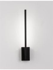 Nova Luce NOVA LUCE nástěnné svítidlo RACCIO černý kov a akryl LED 4.6W 230V 3000K IP20 9180712