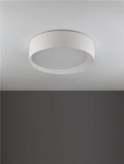 Nova Luce NOVA LUCE stropní svítidlo OBY bílý hliník a akryl LED 30W 230V 3000K IP20 stmívatelné 9085222