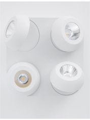 Nova Luce NOVA LUCE bodové svítidlo GON bílý hliník LED 4x5W 230V 3000K IP20 9105203