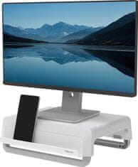 Fellowes stojan pod monitor BREYTA/ 354mm x 82mm x 304mm/ bílý