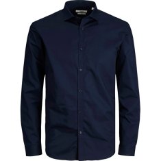 Jack&Jones Pánská košile JPRBLACARDIFF Slim Fit 12201905 Navy Blazer (Velikost L)