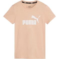 Puma Tričko oranžové M Ess Logo