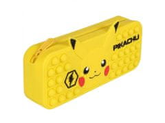 sarcia.eu Pokemon Pikachu Žlutý penál z gumové trubky, se zipem, 20x4x8cm 
