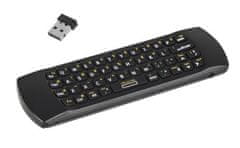 QUER KOM0834 Bezdrátová klávesnice s Air Mouse černá