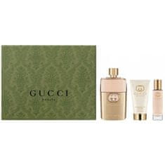 Gucci Set Gucci Guilty Edp 90ml Body 50ml Mini 15ml 