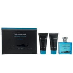 Ferrari Ferrari The Drakers Competition Acqua Eau De Toilete Spray 100ml Set 3 Pieces 