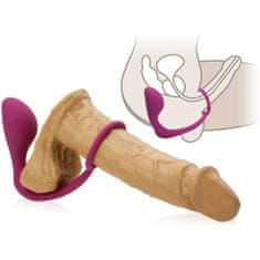 XSARA Masažér prostaty anální kolík kroužek na penis - 77325572