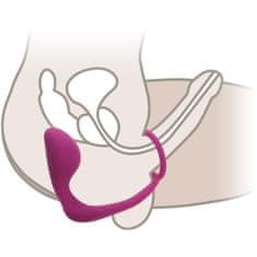 XSARA Masažér prostaty anální kolík kroužek na penis - 77325572