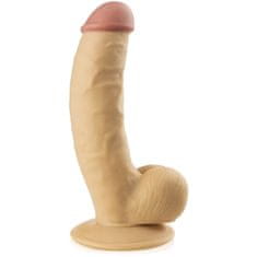 XSARA Přirozené dildo penis ultra jemný materiál - 70847152