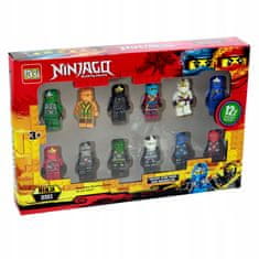 INTEREST Sada figurek NINJAGO k legu 12Ks.