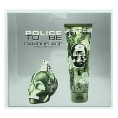 Police Police To Be Camouflage Eau De Toilete Spray 40ml Set 2 Pieces 