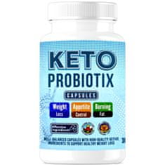 Different Company Keto Probiotix hubnutí, spalování tuků, zdravá strava, nadváha, redukce obezity 30 kapsle