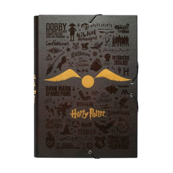 shumee Harry Potter - Složka / složka s gumičkou A4 (24 x 34 cm)