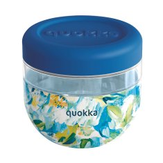 shumee Quokka Bubble Food Jar - Dóza na jídlo / krabička na oběd 770 ml (Modré pivoňky)