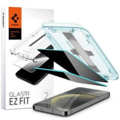 shumee Spigen GLAS.TR EZ FIT Privacy 2-Pack – Tvrzené sklo s privátním filtrem pro Samsung Galaxy S24 2 ks