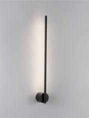Nova Luce NOVA LUCE nástěnné svítidlo ADEN černý hliník LED 10W 220-240V 3000K IP20 9081800