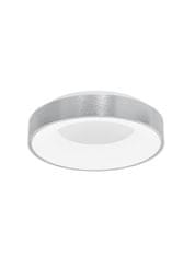 Nova Luce NOVA LUCE stropní svítidlo RANDO THIN broušený stříbrný hliník a akryl LED 30W 230V 3000K IP20 stmívatelné 9353834