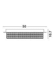 Nova Luce NOVA LUCE stropní svítidlo ZEFFARI plátkovaný zlatý hliník a K9 křišťál LED 40W 230V 4000K IP20 9361083